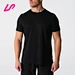 black fitted tee